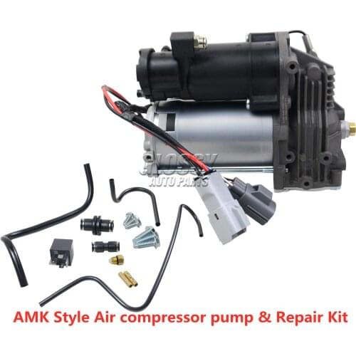 AP03 LR023964 AMK Style Air compressor pump & Repair Kit FOR Land Rover Discovery 3 4 LR3 LR4 Range Rover Sport