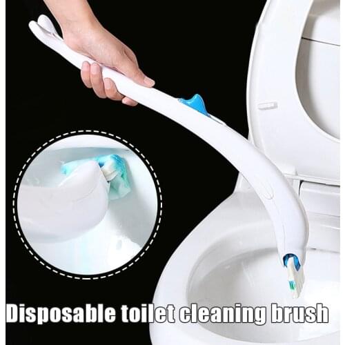 Toilet Cleaner Brushes Disposable Wipes Set for Cleaning Stool Nightstool Closestool Commode SAL99