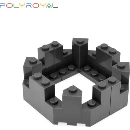 Building Blocks parts 1/2 4x8x2 Castle Wall Tower 1 PCS MOC Compatible With brands toys for children 6066