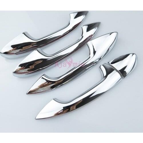 For Mercedes Benz GLC 2016 2017 2018 Door Handle Cover and Bowl Insert Trim Chrome Car Accessories