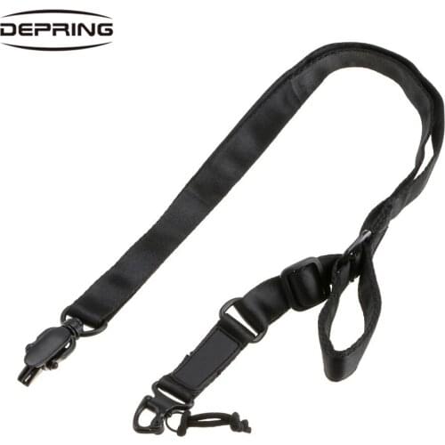 Double Point Tactical Multi-Mission Adjustable Rifle Gun Sling Strap Multi-function Sling System Shooting Belt Mount Set