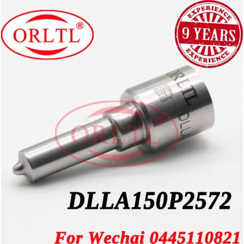 ORLTL New DLLA150P2572 Diesel fuel injector nozzle DLLA 150P 2572 for BOSCH 0 445 110 821