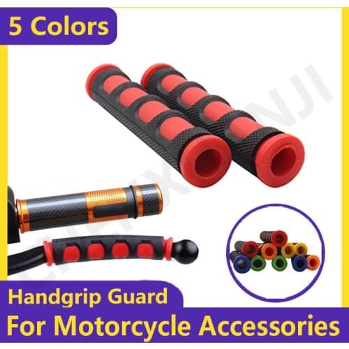 2Pcs/pair 10cmx2cm Motorcycle Handgrip Guard Motorbike Brake Clutch Lever Cover Handlebar Grips Motorcycle Accessories