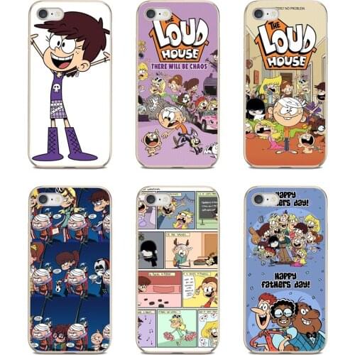 For Xiaomi mi Redmi Note 3 4 4X 5 6 7 8 8t 9 9s 9t 10 pro lite The-Loud-House-Season Soft Cover Bag