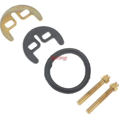 New Kitchen Tap Faucet Fixing Fitting Kit M8 Bolt Washer Wrench Plate Set Basin Tool Bathroom Faucet Accessories