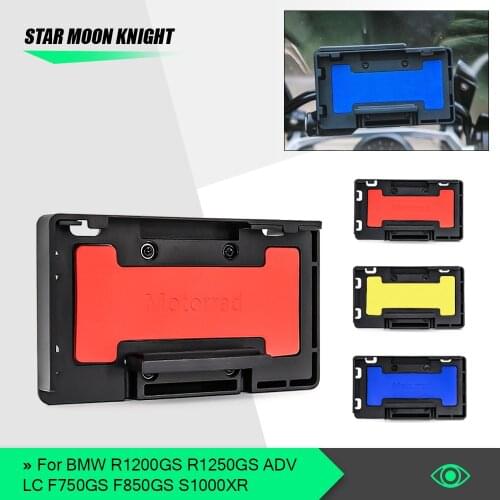 NEW For BMW R1200GS R1250GS ADV S1000XR F750GS F850GS Wireless charger Fast charge Mobile Phone Navigation Bracket