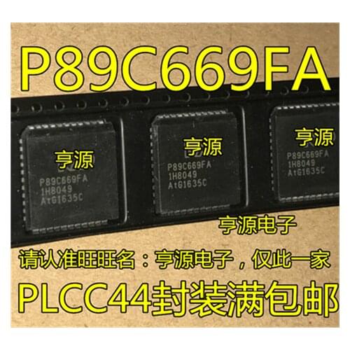 P89C669 P89C669FA PLCC44