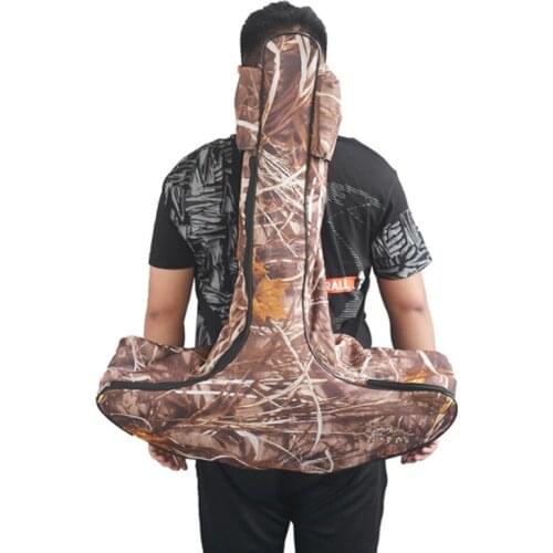 Portable Lightweight Crossbow Bags T Shaped Crossbow Bag Case Backpack Canvas Pouch For Crossbow Hunting Shooting