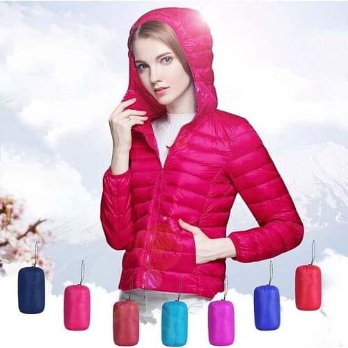 Fad Duck Down Puffer Jacket Women Parka Long Sleeve Winter Jacket Women Plus Size Slim Fit Quilted Bubble Coat Ladies 4XL 5XL