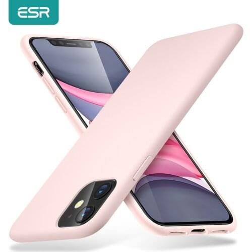 ESR Case for iPhone 12 12 Pro Max Liquid Silicone Case Original Luxury Phone Case for iPhone11 11pro Max SE 2020 8 7 XR X XS Max