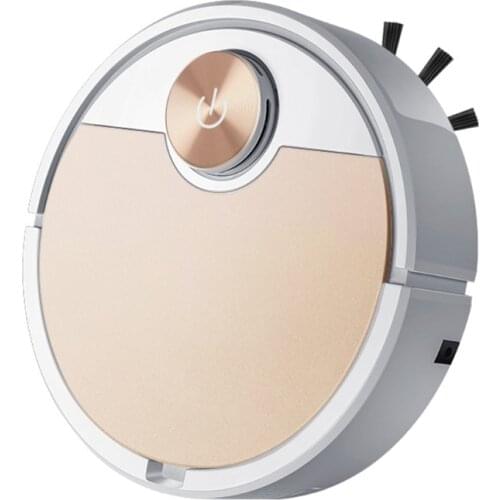 Super Slim Robotic Vacuum Cleaner Smart Chips Tangle-free Suction Ideal For Cleaning Pet Hair Biscuit Crumb Cereal Dust