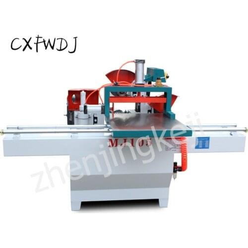 Woodworking Boring Machine five-disc Saw Out Precision Double-Track Pneumatic Pressure Material Woodworking Hitting Machine