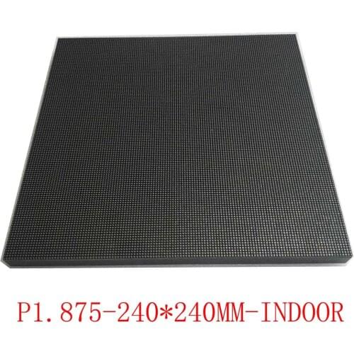 Indoor led display p1.875 240mm * 240mm led module hd TV wall advertising screen