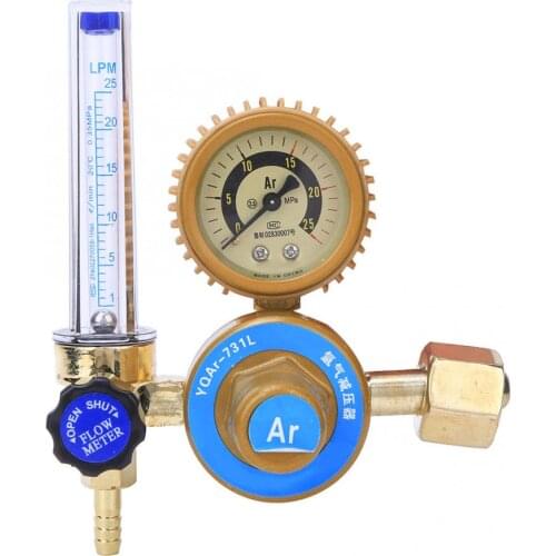 Air Compressor Pressure Regulator Argon CO2 Mig Tig Meter Regulator Pressure Gauge Welder Parts Gas Pressure Measurement