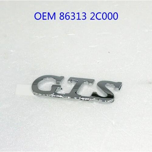 For Hyundai Tiburon SIII Tuscani Rear Trunk GTS Emblem OEM 863132C000