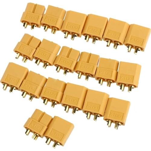 10 pairs XT60 female / male bullet Connectors for RC Battery