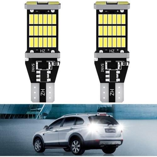 2x T15 W16W LED Canbus 921 912 Bulb Car Backup Reverse Lights for Hyundai Tucson 2017 Creta Kona IX35 Solaris Accent I30 Elantra