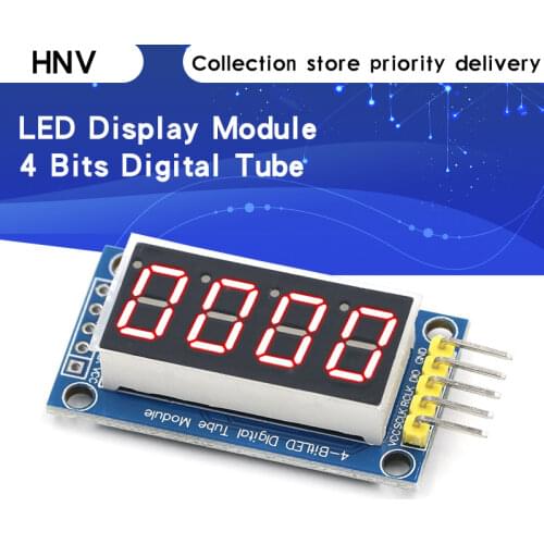 4 Bits Digital Tube LED Display Module Four Serial for Arduino 595 Driver