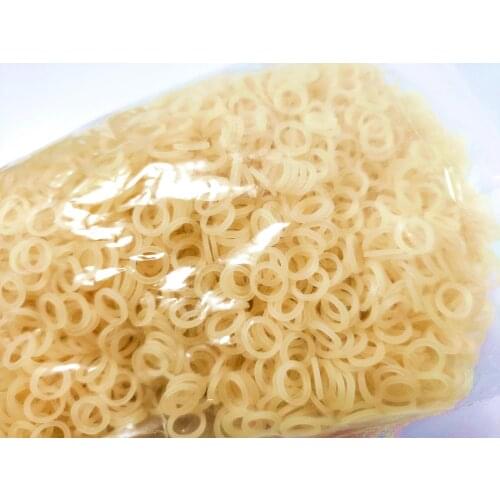 5000pcs/Bag Dental Orthodontic Super Elastics Rubber Bands 6.5OZ Yellow Color