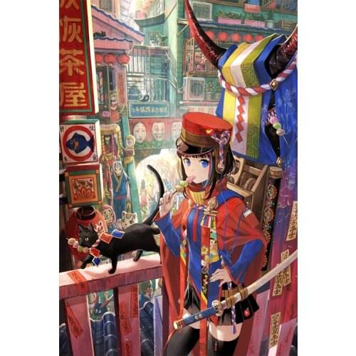 Alternative girl The wooden puzzle 1000 pieces ersion jigsaw puzzle white card adult childrens educational toys