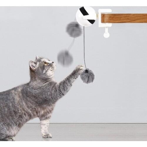 Automatic Lifting Cat Ball Toy Electric Pet Cat Ball Toy Funny Teaser Interactive Puzzle Smart Pet Toys