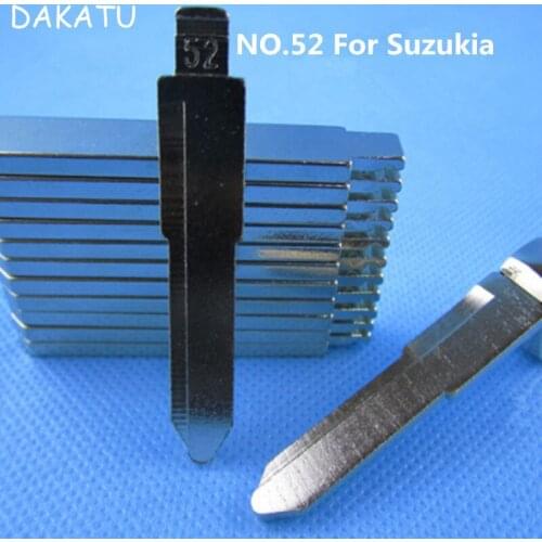 DAKATU NO.52 Car Key Blade FOR Suzuki Swift New OTTO Flip Remote Key Blade/ Transponder Key Blade
