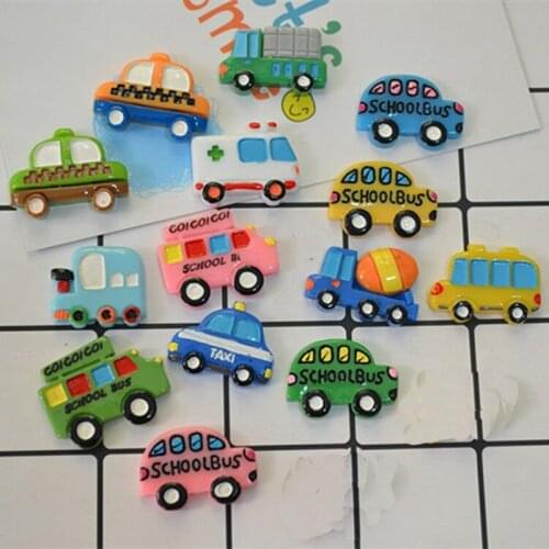 14 pcs/set cartoon car Strong neodymiu refrigerator magnet Fridge magnets Magnetic message photo refrigerator sticker home deco