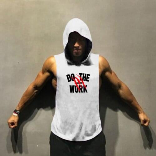Vest Bodybuilding Cotton Tank Top Men Muscle Tops Sleeveless Shirt Casual Gyms Clothing Brand Singlet Fitness Tops Sportswear