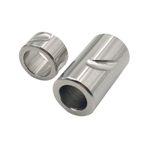 Metal stainless steel metal slider splitter combination set for 8 strands 1set