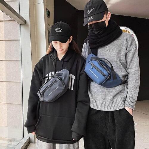 Fashion Men Chest Bags Belt Waist Pack 2021 New Hip Fanny Pack Multi-Function Crossbody Bag Unisex Phone Pouch Shoulder Pouch