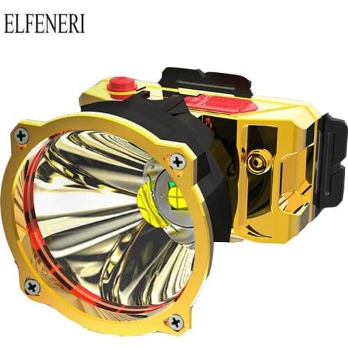LED Headlamp High Light Long Shot Rechargeable Waterproof Super Bright Night LightMine Lamp Outdoor Household Flashlight