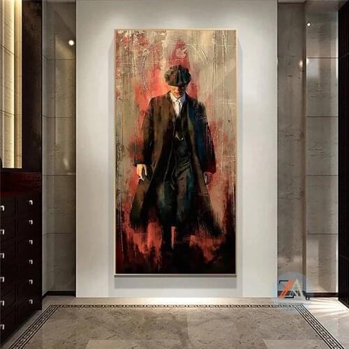 Peaky Blinders Season TV Series Graffiti Canvas Painting Posters and Prints Cuadros Wall Art Picture for Living Room Home Decor