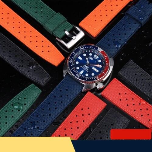 New Breathable Silicone Sports Band for hua-wei Sam-sung watchband rubber strap for Mido- T-issot O-mega Accessories 20mm 22mm