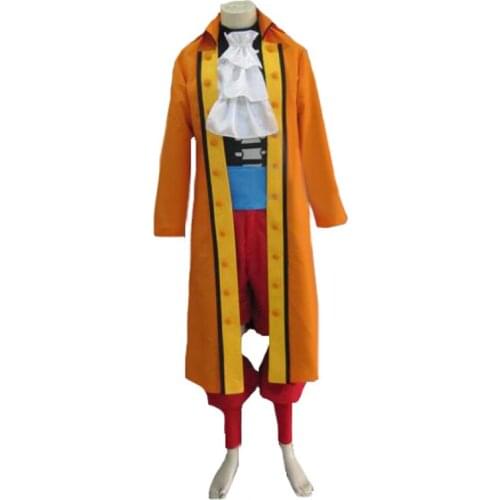 ONE PIECE Film Z Brook Cosplay Costume with hat and gloves
