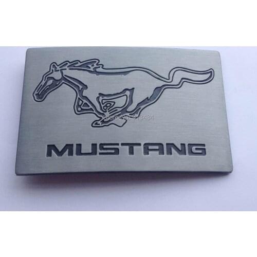 Mustang Belt Buckle JF-B1075 suitable for 4cm wideth belt with continous stock free shipping