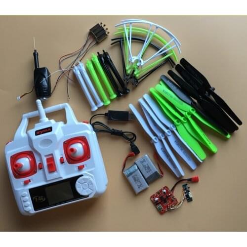 Props Propellers A B Body Cover USB Charger Battery Receiver X5HC X5HW SYMA R/C Quadcopter Rc Toys Spare Parts Accessories