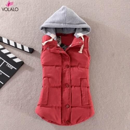 VOLALO Women's Hooded Vests