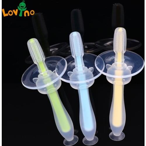1PC Kids Soft Silicone Training Toothbrush Baby Children Dental Oral Care Tooth Brush Tool Baby kid tooth brush baby items