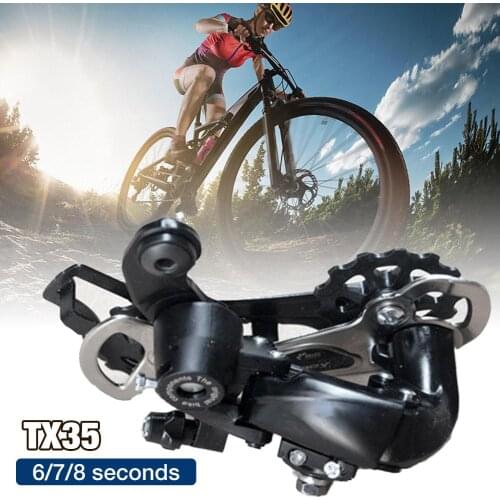 1pcs Bicycle Accessories 6/7/8 Speed RD TX35 Transmission 11T High Speed Gear 7-speed Positioning Rear Shift Chain All Bikes