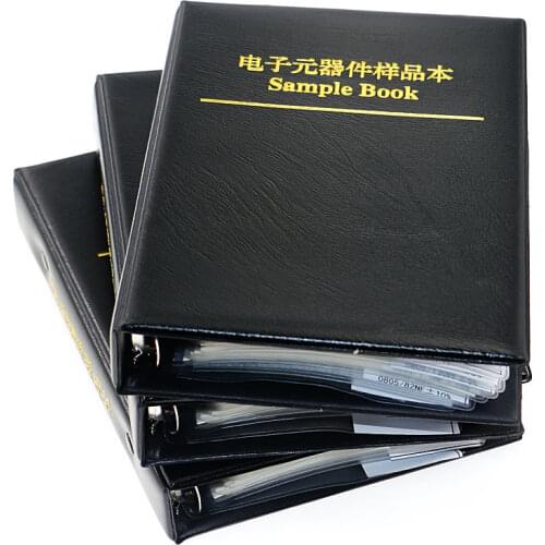 4500pcs 0603 SMD Capacitor Sample Book 90values Each 50pcs 0.5PF~2.2UF Capacitor Assortment Kit Pack