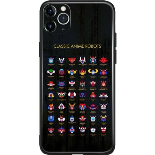 70s Classic Anime Retro Robots Poster Soft Silicone Phone Case Cover Shell for IPhone SE 6s 7 8 Plus X XR XS 11 12 Mini Pro Max