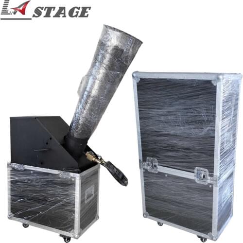 Free Shipping Large-Sized Confetti Machine DJ Stage Special Effect Wedding Party Color Paper Super Big Confetti Shooting Cannon