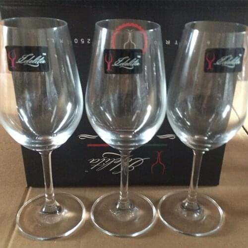 D creative ornaments high-end wine cup set crystal goblet Wine lead-free 6 pack gift cups