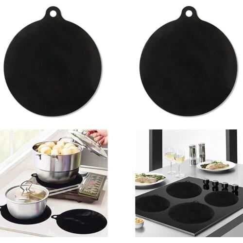 Electric Induction Hob Protector Mat Anti-Slip Mat Silicone Cooktop Scratch Protector Cover Heat Insulated Mat