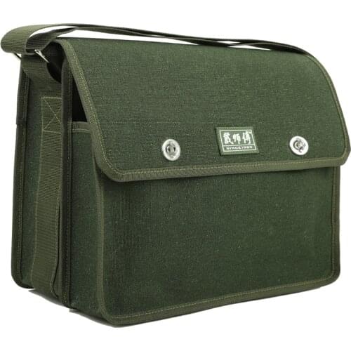 Travel Shoulder Military Tool Bag Large Leather Tool Pouch Work Bag Storage Organizer Toolbag Organizador Tools Packaging