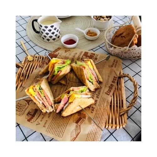 Kitchen oil proof paper bread baking paper oil separator paper fried oil absorption pad paper disposable cake restaurant food