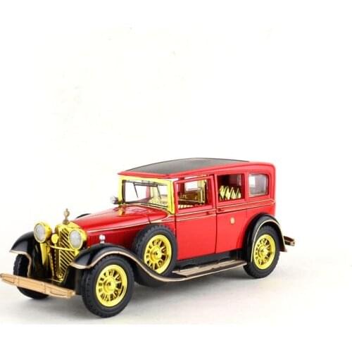 DieCast Metal Toy Model/Vintage Classical Car/Sound & Light/Pull Back Educational Collection/Gift For Children
