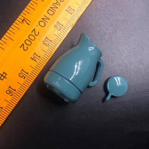1/6 Scale Mini Western European Style Teaport Kettle Models for 12''Figures Bodies Accessories DIY