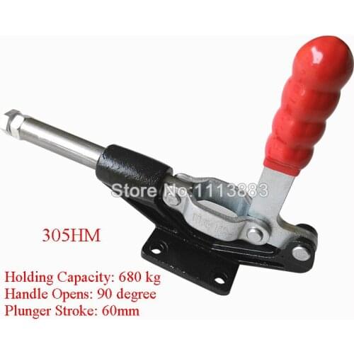 Toggle Clamp 305HM Pull Push Type Holding Force 680KG 1499LBS