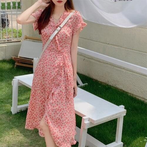 Suooheyal Summer Chiffon Dresses